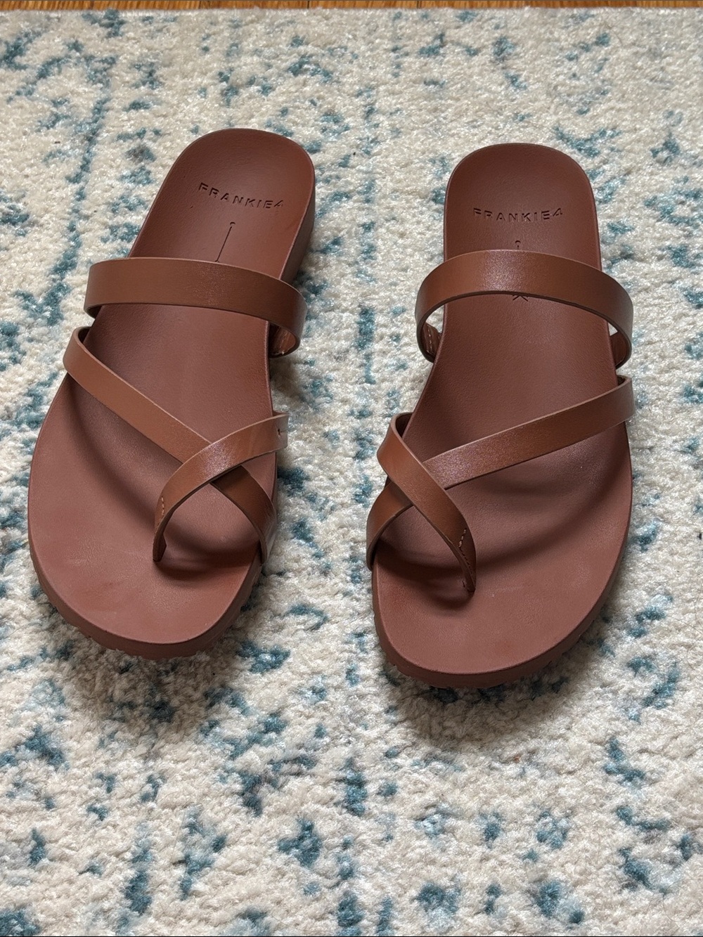 Frankie4 Isla Waterproof Toe Loop Sandal Brown 8 - Picture 4 of 7